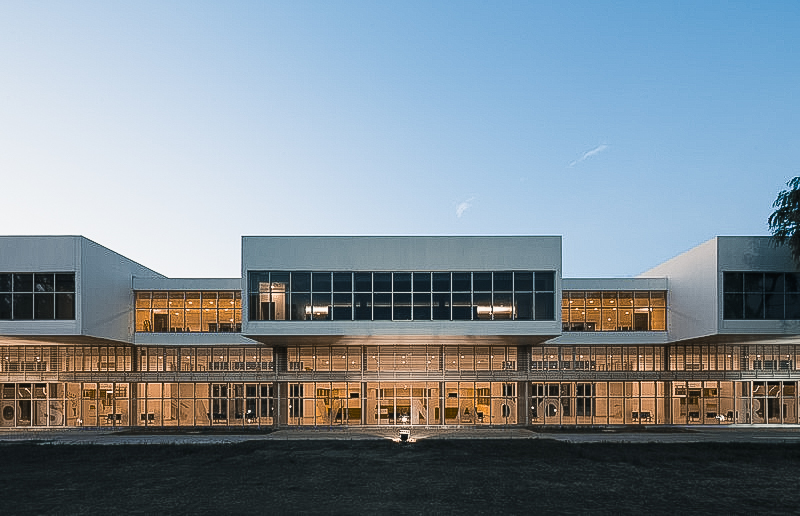 Detalles de vidrio Hospital Alejandro Gutiérrez